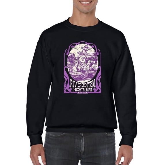 Riverbottom Rock Band Nightmare Retro Graphic Men's Sweatshirt