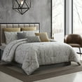thumbnail image 1 of Riverbrook Home 10 Piece Comforter Set, King, Gray, Lantana, Polyfill, Adult, 1 of 6