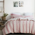 thumbnail image 1 of Riverbrook Home 3 Piece Comforter Set, King, Ivory/Red, Arnez, Polyfill, Adult, 1 of 5