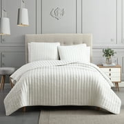 Riverbrook Home Set piumone, poliestere, bianco, king size