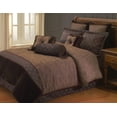 thumbnail image 1 of Riverbrook Home Buta Brown Paisley 10 Pc King Comforter Set, Adult, 1 of 5