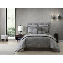 Riverbrook Home Gilmore Grey 10-piece Comforter Set Queen, Jacquard, Adult