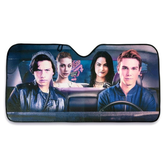 Riverdale Accordion Style Universal Auto Sunshade