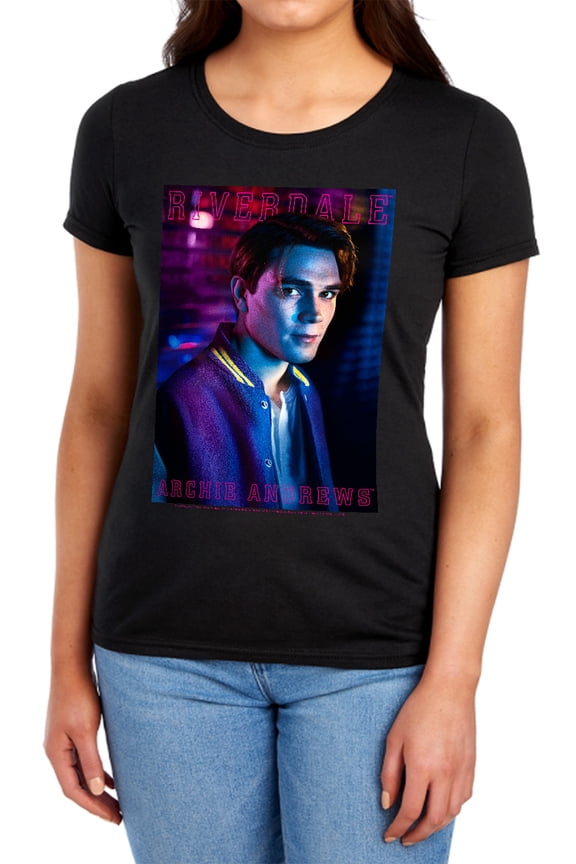 Riverdale Archie Andrews Women's T Shirt, Black, Large