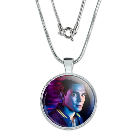 Riverdale Archie Character 1" Pendant with Sterling Silver Plated Chain