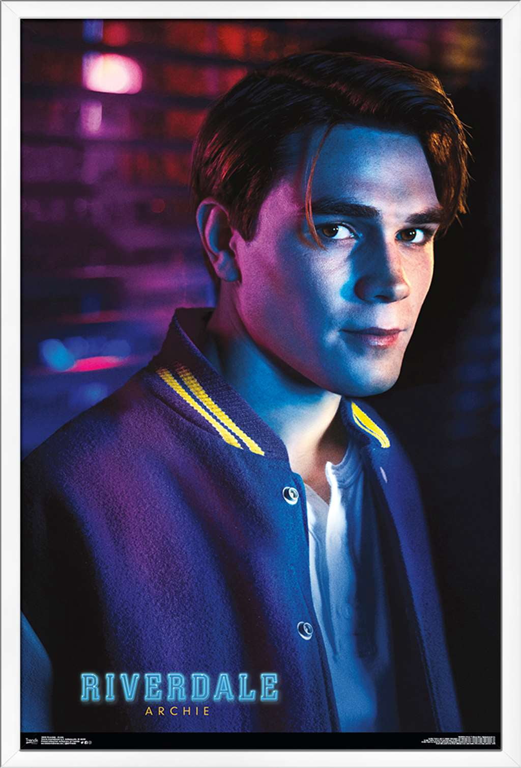 Riverdale - Archie Wall Poster, 22.375" x 34", Framed