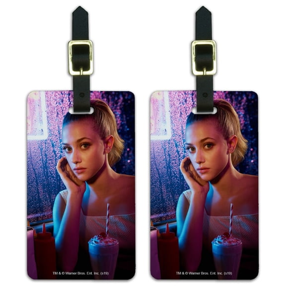 Riverdale Betty Character Luggage ID Tags Suitcase Carry-On Cards - Set of 2