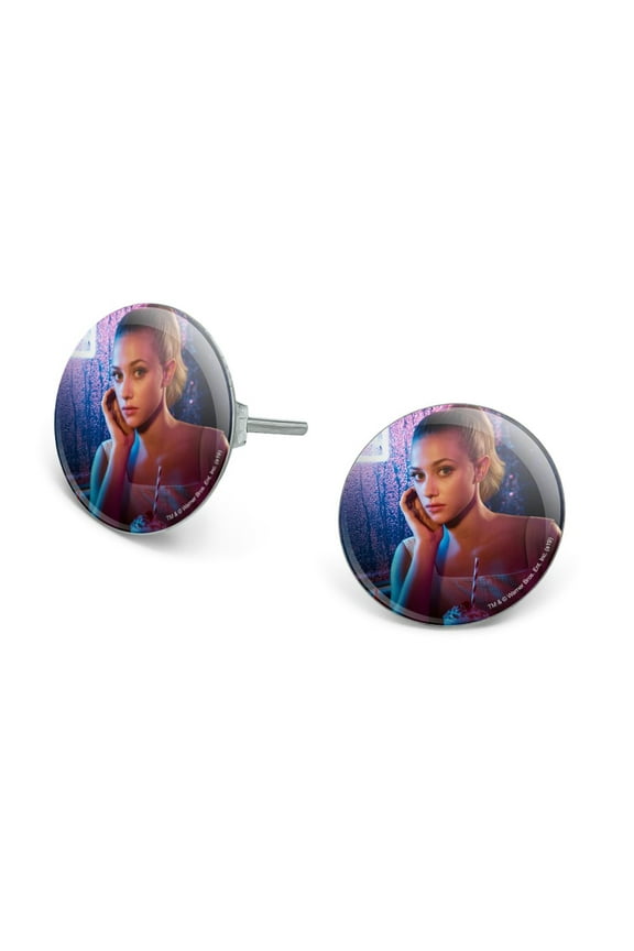 Riverdale Betty Character Novelty Silver Plated Stud Earrings