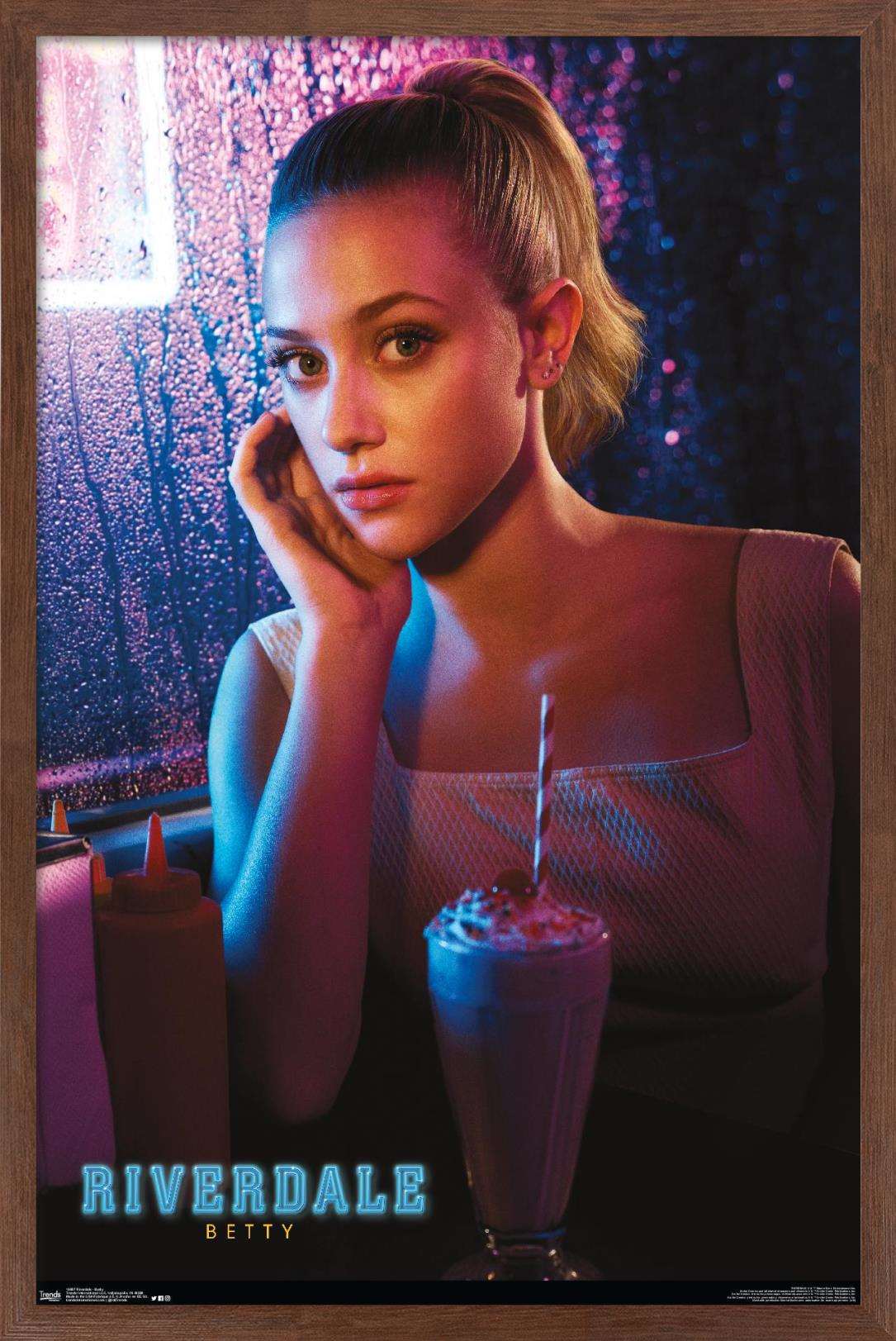Riverdale - Betty Wall Poster, 14.725" x 22.375", Framed