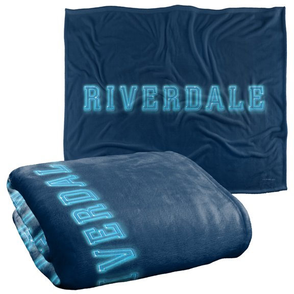 Riverdale Blanket, 50' x 60', Riverdale Logo, Silky Touch Super Soft Throw Blanket