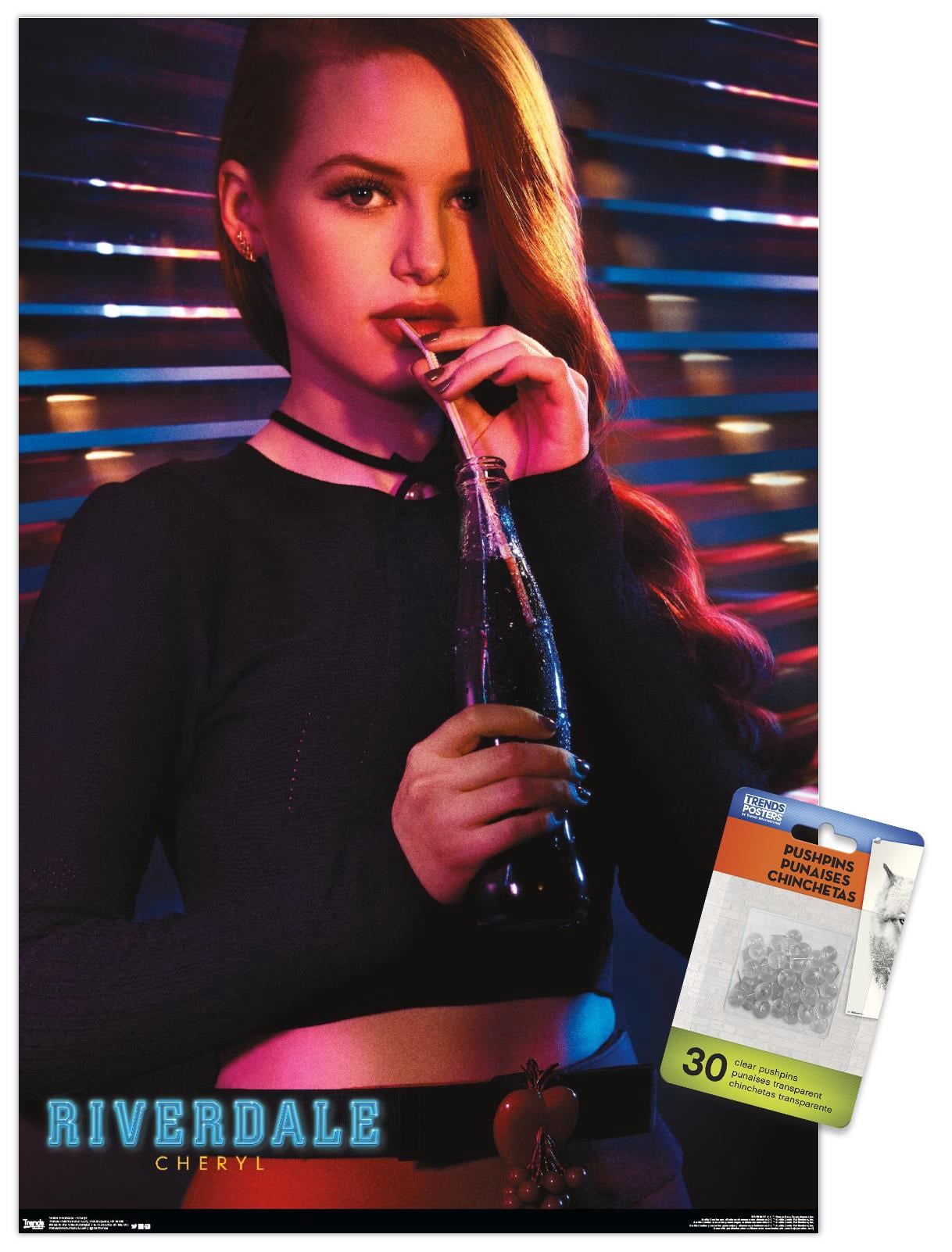 Riverdale - Cheryl Wall Poster with Push Pins, 14.725" x 22.375"