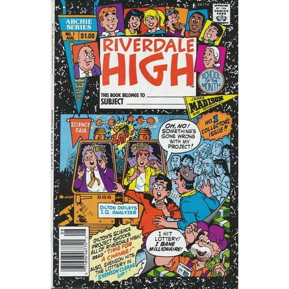 Riverdale High #1 (Newsstand) VF ; Archie Comic Book