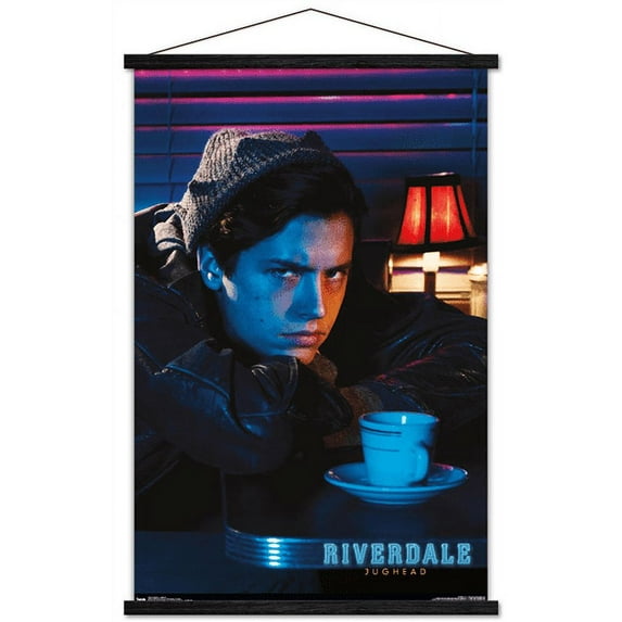Riverdale - Jughead Wall Poster with Wooden Magnetic Frame, 22.375" x 34"