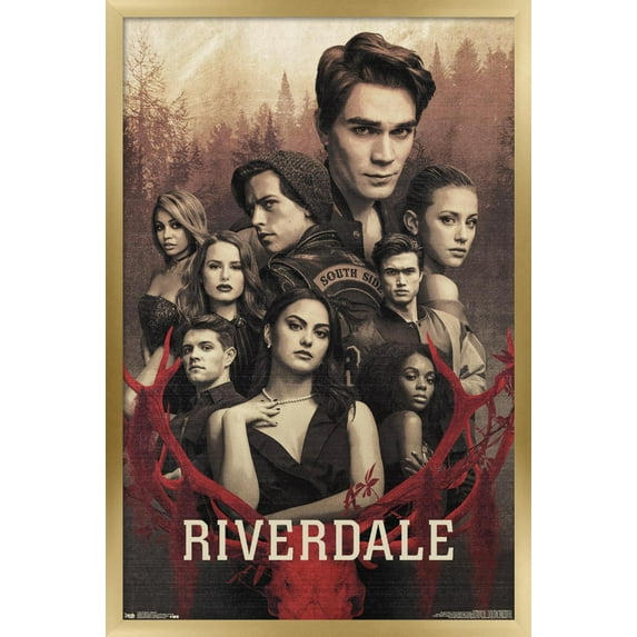 Riverdale - Mystery Wall Poster, 14.725" x 22.375", Framed