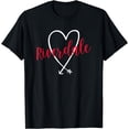 thumbnail image 1 of Riverdale NY Love Heart T-Shirt Handwriting Style, 1 of 4