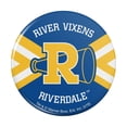 thumbnail image 1 of Riverdale River Vixens Cheer Logo Pinback Button Pin, 1 of 5