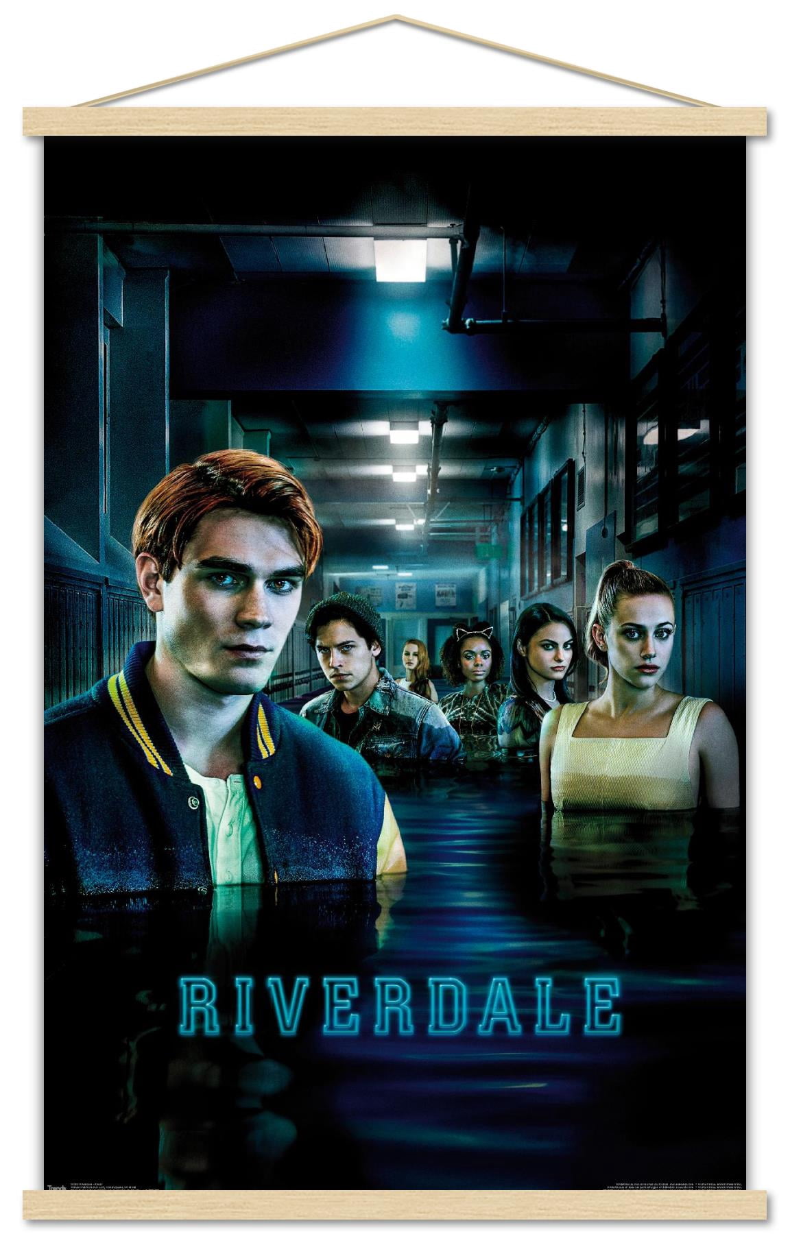 Riverdale - River Wall Poster with Wooden Magnetic Frame, 22.375" x 34"