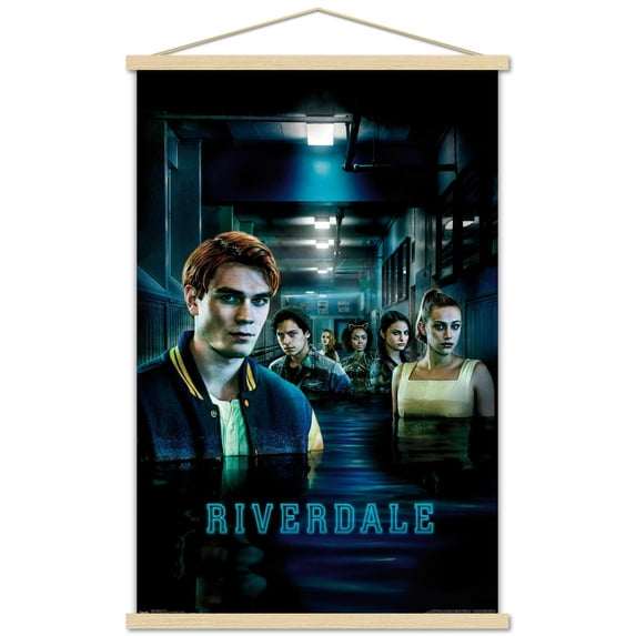 Riverdale - River Wall Poster with Wooden Magnetic Frame, 22.375" x 34"