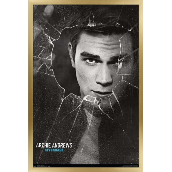 Riverdale - Shattered Archie Wall Poster, 14.725" x 22.375", Framed