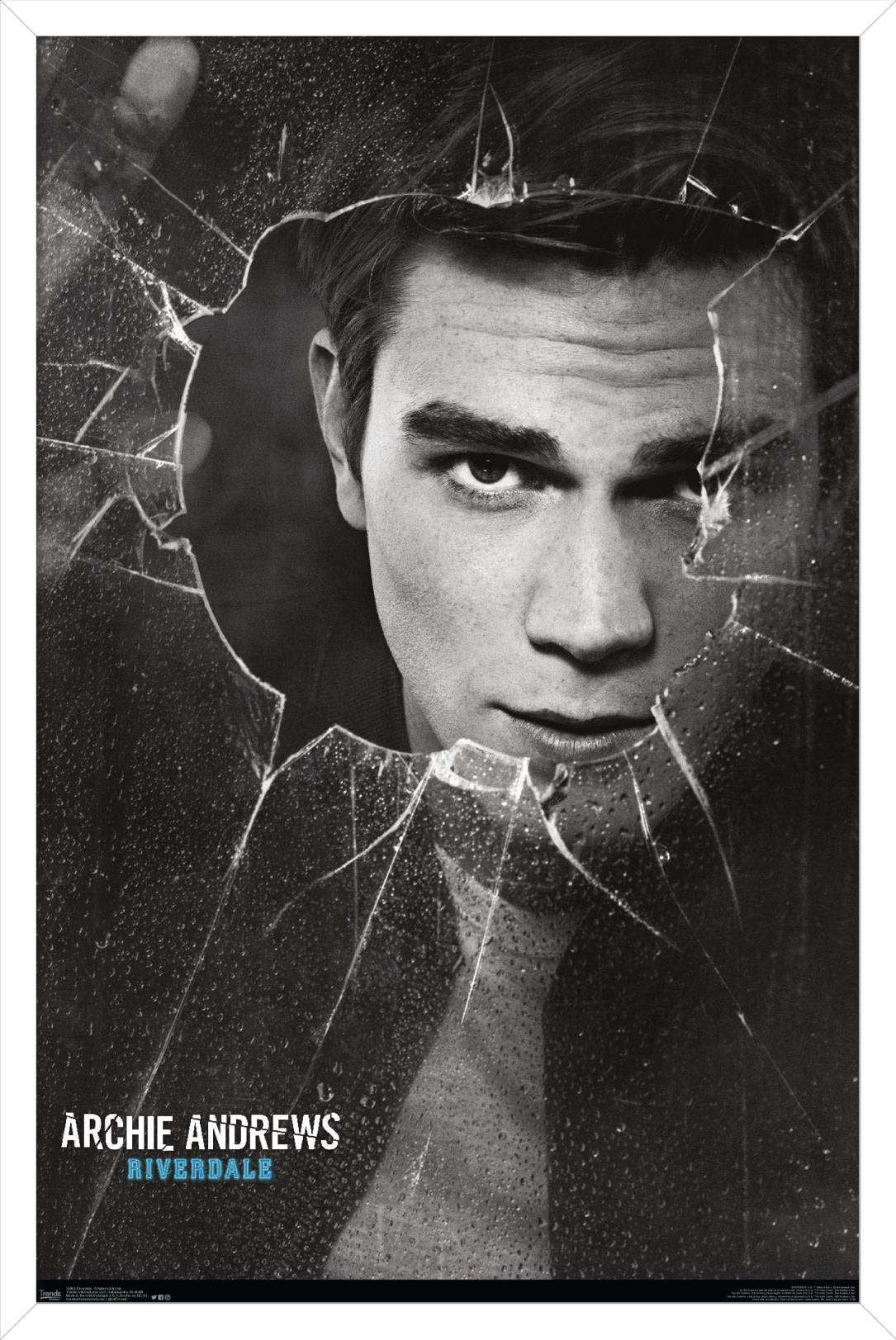 Riverdale - Shattered Archie Wall Poster, 14.725" x 22.375", Framed