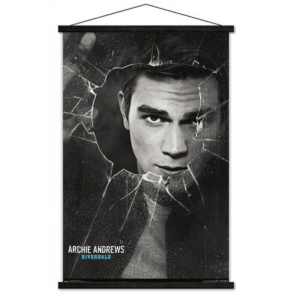 Riverdale - Shattered Archie Wall Poster with Wooden Magnetic Frame, 22.375" x 34"