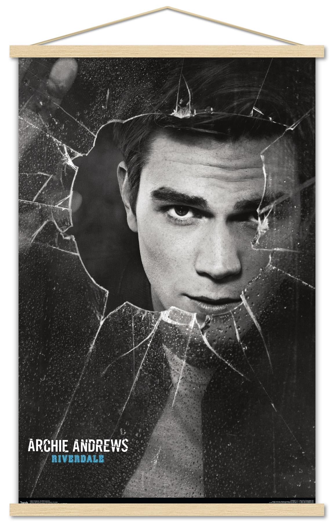 Riverdale - Shattered Archie Wall Poster with Wooden Magnetic Frame, 22.375" x 34"