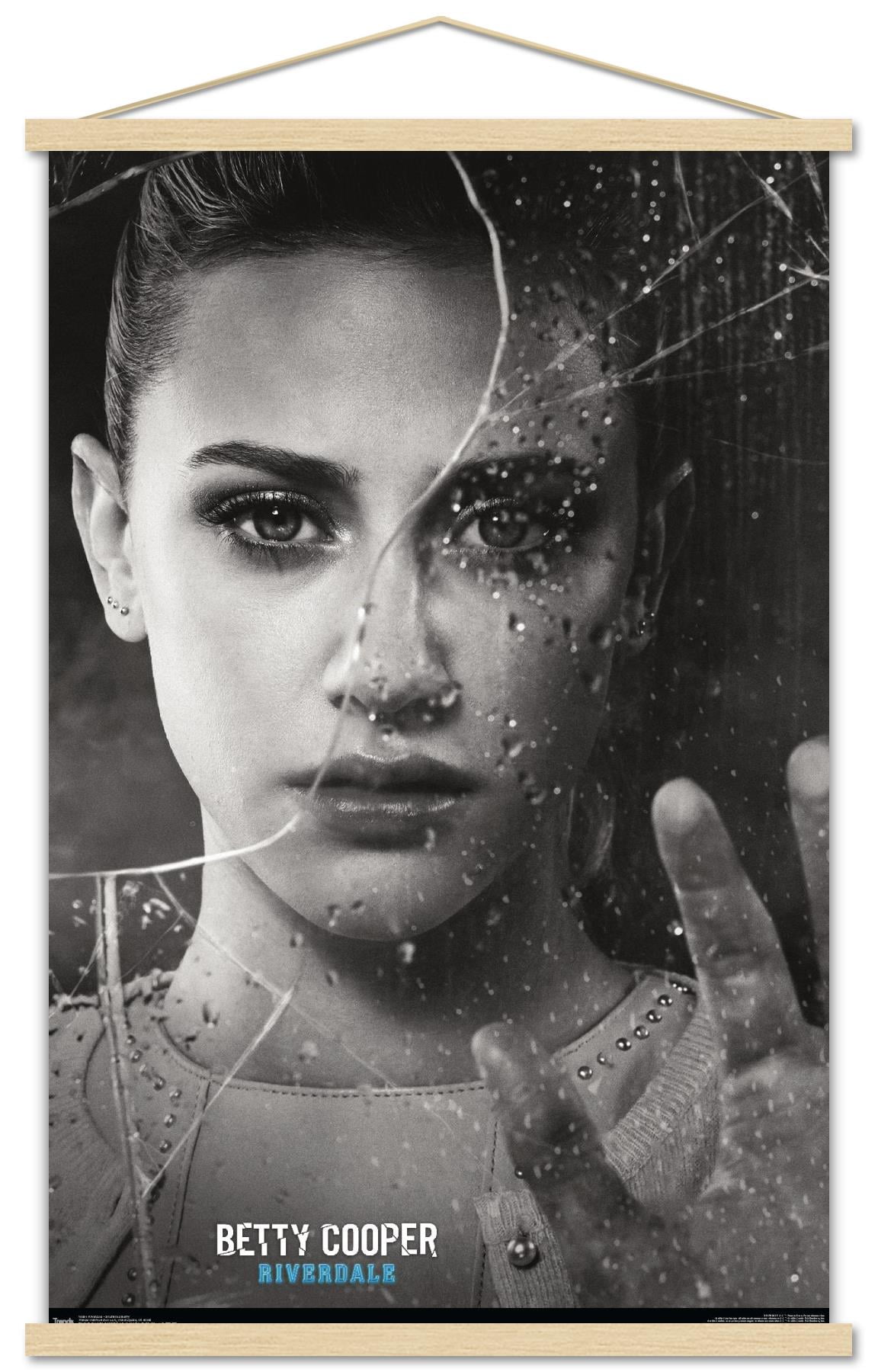 Riverdale - Shattered Betty Wall Poster with Wooden Magnetic Frame, 22.375" x 34"