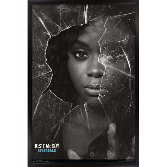 Riverdale - Shattered Josie Wall Poster, 14.725" x 22.375", Framed