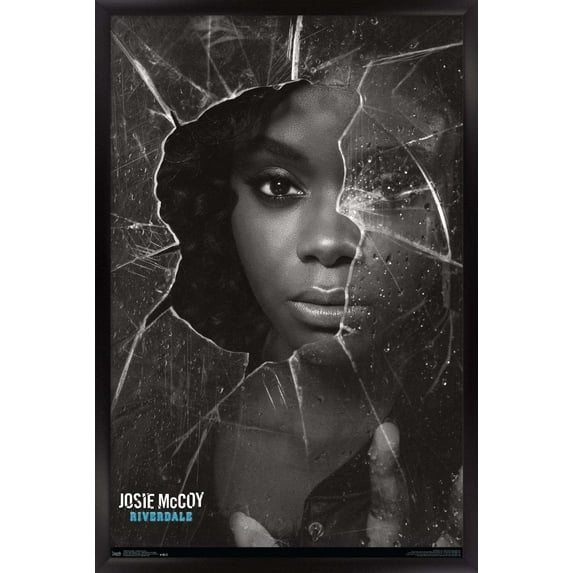 Riverdale - Shattered Josie Wall Poster, 14.725" x 22.375", Framed