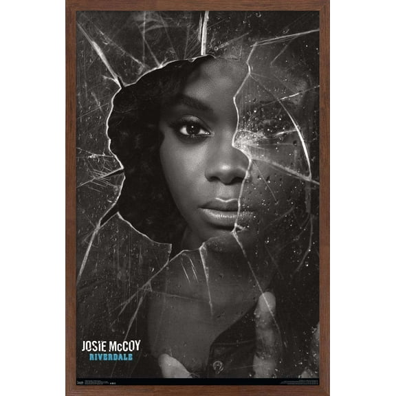 Riverdale - Shattered Josie Wall Poster, 14.725" x 22.375", Framed
