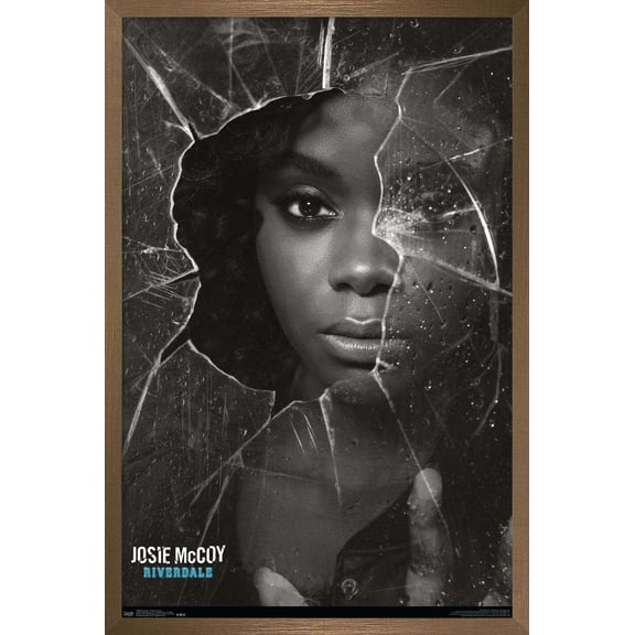 Riverdale - Shattered Josie Wall Poster, 14.725" x 22.375", Framed