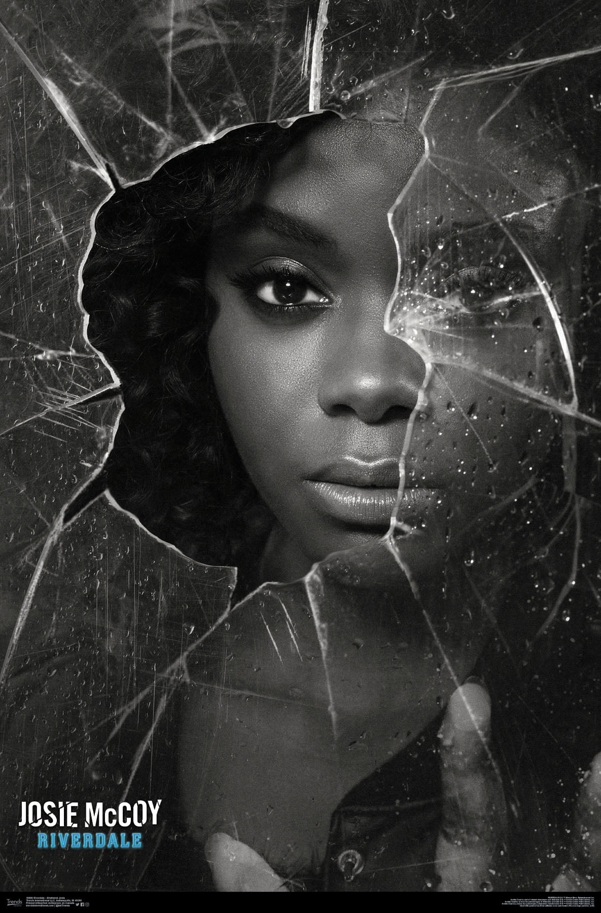 Riverdale - Shattered Josie Wall Poster, 22.375" x 34"