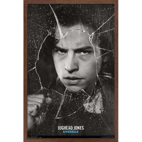 Riverdale - Shattered Jughead Wall Poster, 14.725" x 22.375", Framed