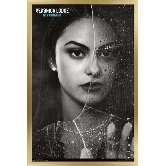Riverdale - Shattered Veronica Wall Poster, 14.725" x 22.375", Framed