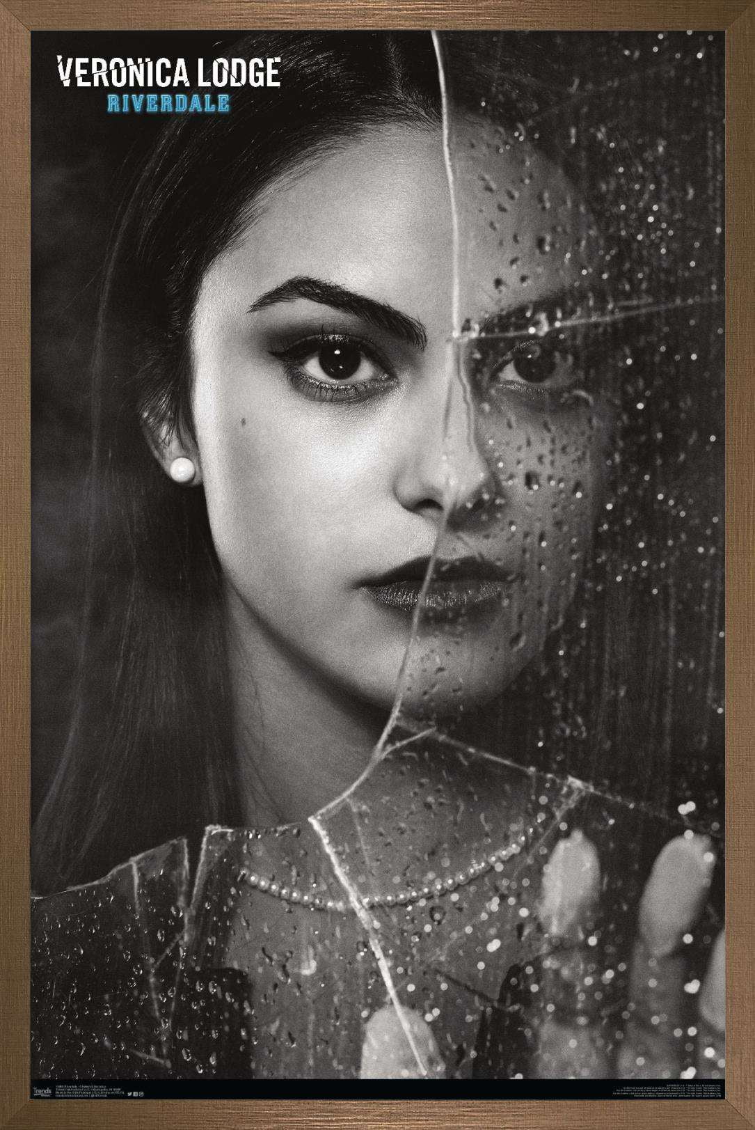 Riverdale - Shattered Veronica Wall Poster, 22.375" x 34", Framed