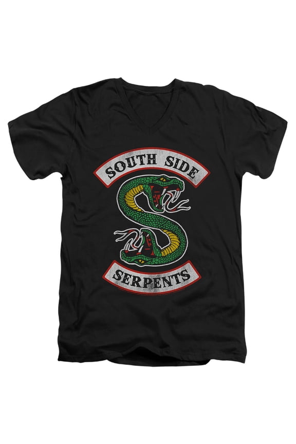 Riverdale - South Side Serpent - Slim Fit V Neck Shirt - Large