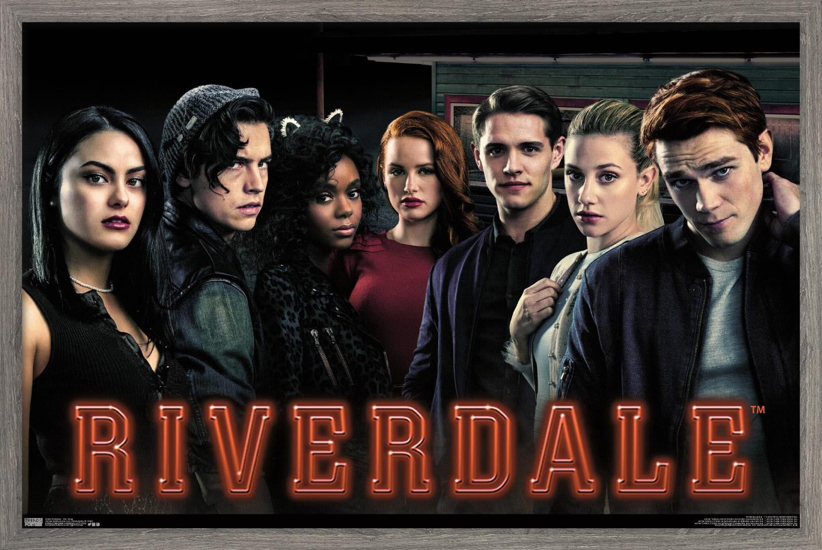 Riverdale - The Gang Wall Poster, 14.725" x 22.375", Framed