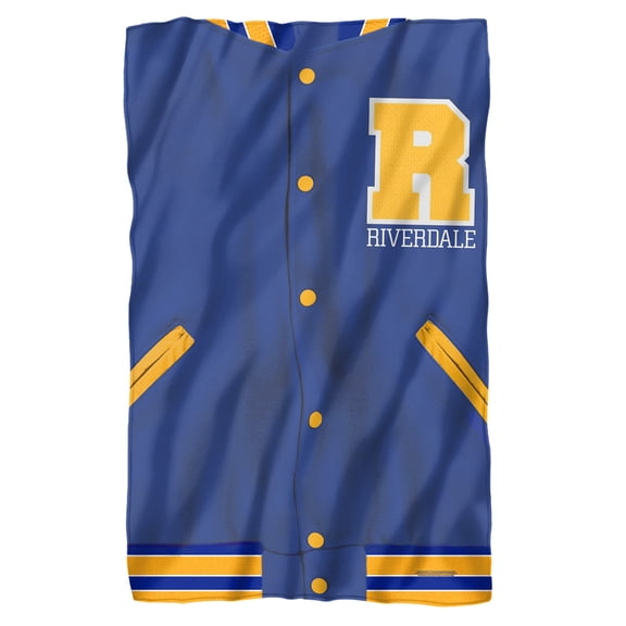 Riverdale Varsity Jacket Fleece Blanket 36' x 58'