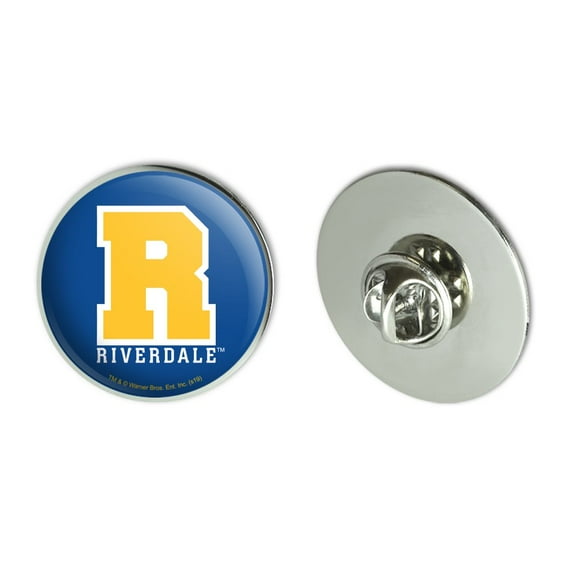 Riverdale Varsity Letter Metal 1.1" Tie Tack Hat Lapel Pin Pinback