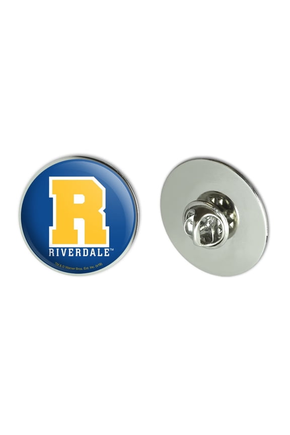 Riverdale Varsity Letter Metal 1.1" Tie Tack Hat Lapel Pin Pinback