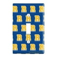 thumbnail image 1 of Riverdale Varsity Letter Plastic Wall Decor Toggle Light Switch Plate Cover, 1 of 4