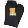 thumbnail image 1 of Riverdale Varsity Letter Unisex Jogger Sweatpants for Men and Women, Black, Large, 1 of 1
