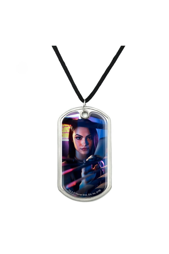 Riverdale Veronica Character Military Dog Tag Pendant Necklace with Cord