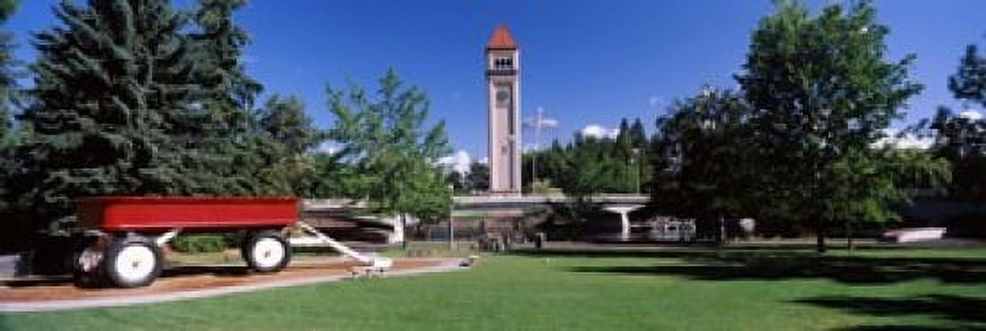 Riverfront Park at Spokane Washington State USA Canvas Art - Panoramic Images (18 x 6)