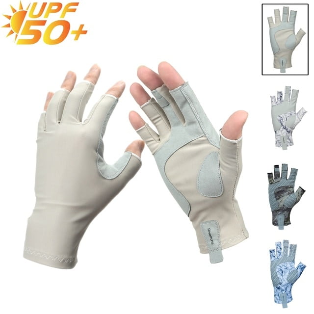 Riverruns Fingerless Fishing Gloves are designed for Men and Women