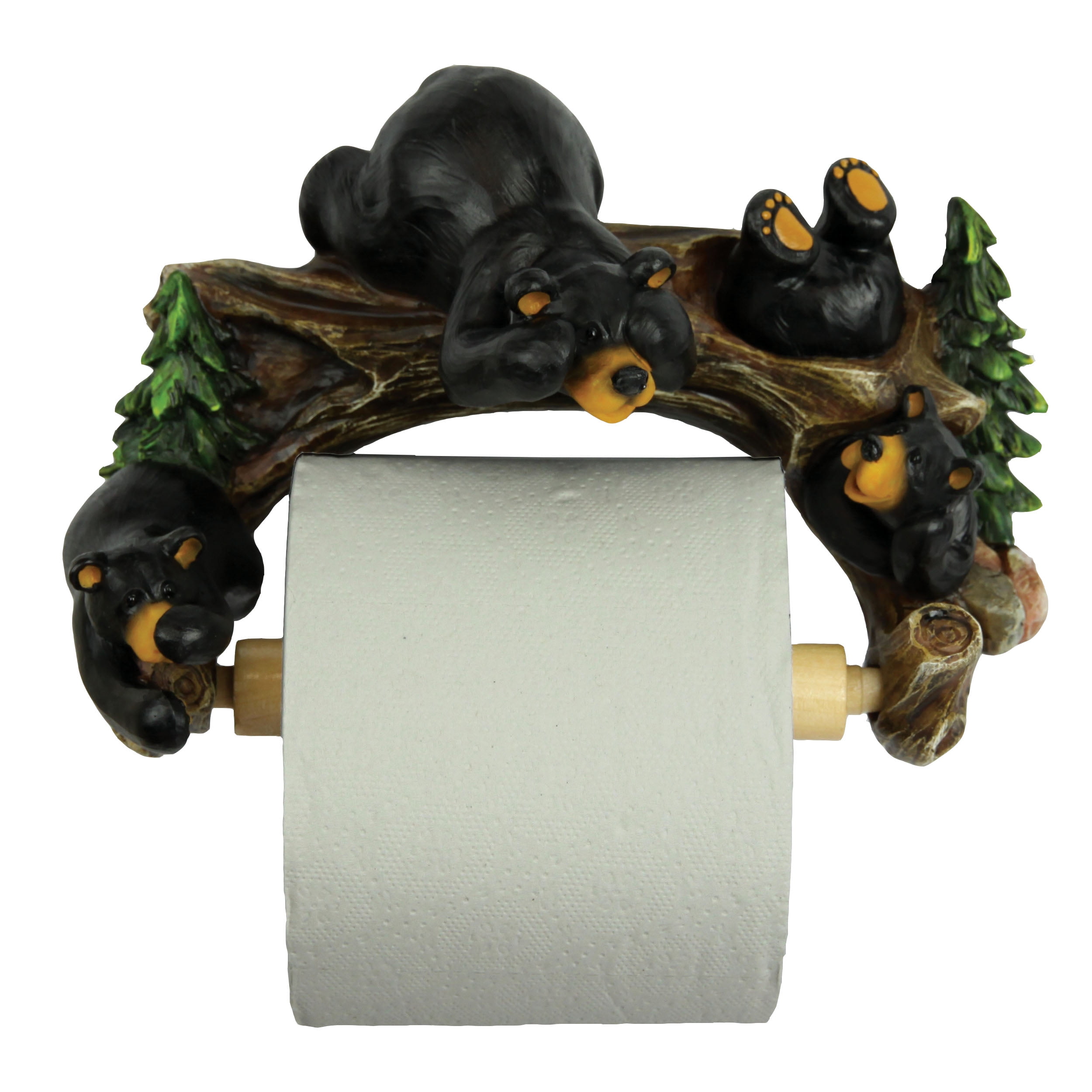 Rivers Edge 1160 Cute Bears Wall Mount Toilet Paper Holder