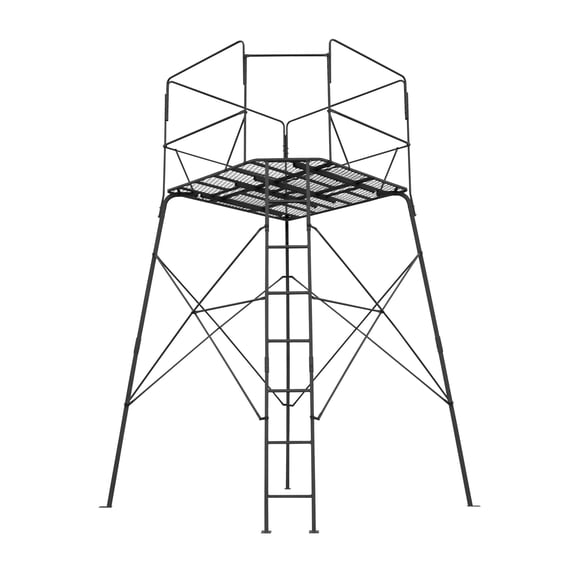 Rivers Edge 12 Shooting Platform, Oversized Platform, Adjustable Shooting Rail, RE402T