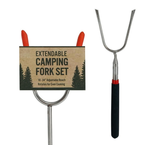 Rivers Edge 911 Extendable Camping Fork Display