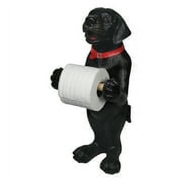 Rivers Edge Black Lab Standing Toilet Paper Holder 807