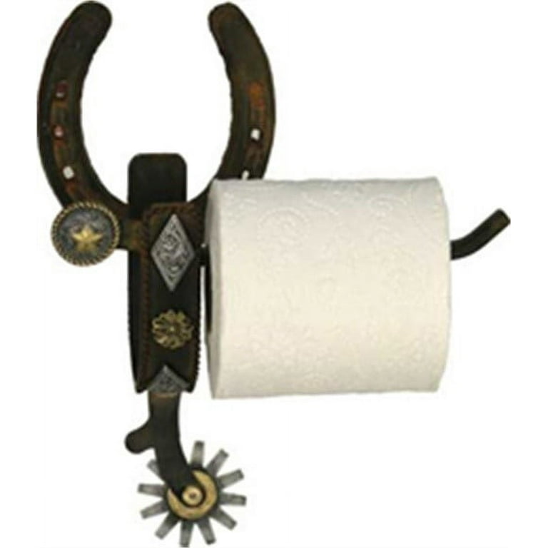 Rustic Spur Toilet Tissue Roll Holder Rustic Spur Toilet Tissue Roll Holder